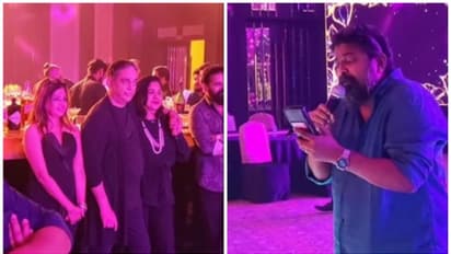 குடி... கும்மாளம்...! ராதிகா மீது கை போட்டுகொண்டு மிஷ்கின் பாடலை ரசித்த கமல்ஹாசன்..! வைரலாகும் வீடியோ..!