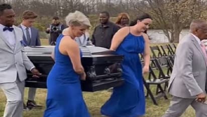 വിവാഹത്തിന് വരനെത്തിയത് ശവപ്പെട്ടിയിൽ, അമ്പരന്ന് അതിഥികൾ