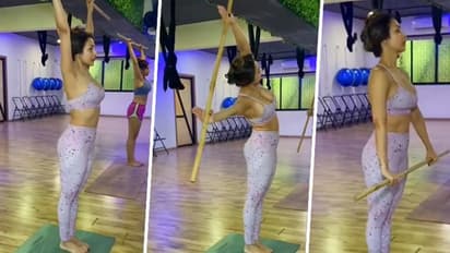 Is morning Danda Yoga, Malaika Arora secret for slim and fit body? Find out here (Video)