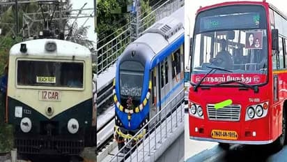 பொதுமக்களுக்கு குட் நியூஸ்..! மெட்ரோ ரயில், பஸ், மின்சார ரயில் பயணிக்க ஒரே டிக்கெட்.! மு.க.ஸ்டாலின் ஆலோசனை