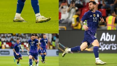 'Golden boot' Messi ready for Qatar World Cup 2022; fans elated after Argentina's 5-0 friendly rout of UAE