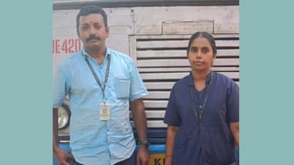 അപകടത്തില്പ്പെട്ട ഭര്ത്താവിനെ കാണാന്പോയ യുവതി കുഴഞ്ഞുവീണു, നിമിഷനേരംകൊണ്ട് ബസ് 'ആംബുലന്സായി'