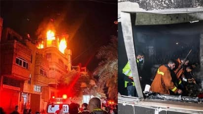 గాజాలో అగ్నిప్రమాదం.. 21 మంది దుర్మరణం.. మృతుల్లో 9 మంది చిన్నారులు..