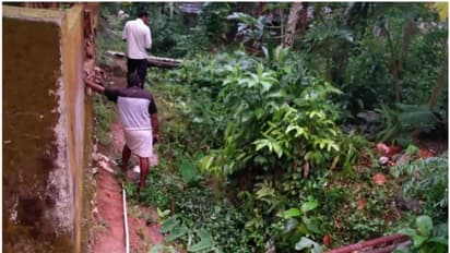 തോടിനും മതിലിനും ഇടയിലെ ഒറ്റവരി പാതയില് സര്ക്കസ് കളിക്കണം; മുപ്പതോളം കുടുംബങ്ങള്ക്ക് വീട്ടിലെത്താന്