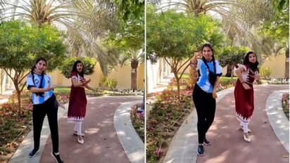 ലോകകപ്പ് ഗാനത്തിനൊപ്പം ചുവടുവെച്ച് ഖത്തറിലെ മലയാളി സഹോദരിമാര്; ശ്രദ്ധേയമായി ദൃശ്യം