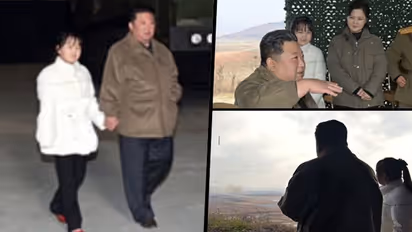 World gets rare glimpse of Kim Jong-un's daughter during ballistic missile test