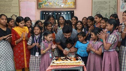 ஆதரவற்ற குழந்தைகளுடன் பிறந்த நாள் கொண்டாடி... ரத்த தானம் செய்த அருண் விஜய்..!