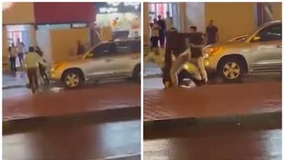 കുവൈത്തില് നടുറോഡിലിട്ട് പൊലീസുകാരനെ മര്ദിച്ചു; ആറ് യുവാക്കള് അറസ്റ്റില്