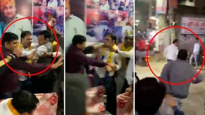 MCD election 2022: AAP MLA 'beaten up' by party workers, BJP shares video