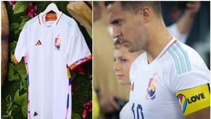 കിറ്റിന്‍റെ കോളറിലുള്ള 'ലവ്' വേണ്ട; നിലപാട് വീണ്ടും കടുപ്പിച്ച് ഫിഫ, കടുത്ത നിരാശയുണ്ടെന്ന് ബെല്‍ജിയം