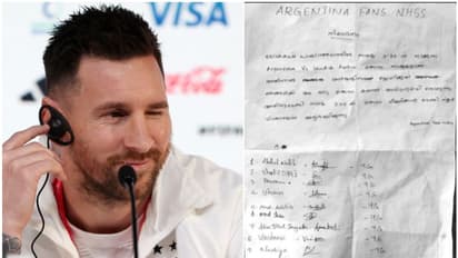 അര്ജന്റീനയുടെ ലോകകപ്പ് മത്സരമുണ്ട്; 3 മണിക്ക് സ്കൂള് വിടണം, നിവേദനവുമായി വിദ്യാര്ത്ഥികള്, കത്ത് വൈറല്