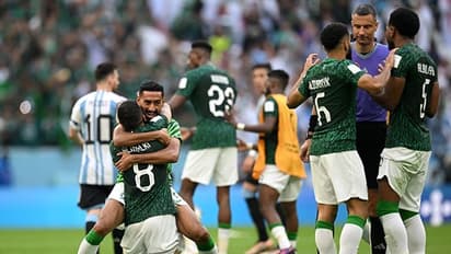 അർജന്റീനയെ തറപറ്റിച്ചു; സൗദിയിൽ ആഘോഷ തിമിർപ്പ്, നാളെ പൊതു അവധി