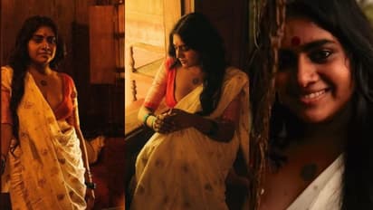 സാരിയിൽ ഗ്ലാമറസായി നിമിഷ സജയൻ; വീഡിയോ