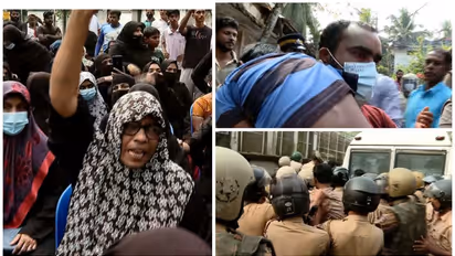 കോതിയിൽ പ്ലാന്റിനെതിരായ പ്രതിഷേധക്കാരെ മാറ്റി: കല്ലിറക്കി പ്രവൃത്തികൾ ആരംഭിച്ചു