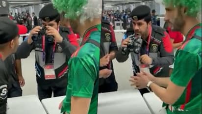 Mexico fan smuggles alcohol into Qatar World Cup 2022 stadium in binoculars; Twitterati say 'Cheers'