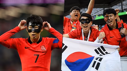 South Koreans salute 'superhero' Son Heung-min's grit by donning Zorro-like mask at Qatar World Cup 2022