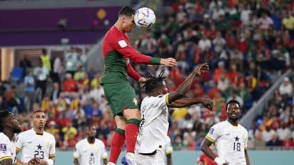 ഗോളടിക്കാന്‍ കഴിയാതെ ക്രിസ്റ്റിയാനോ; ആദ്യപാതിയില്‍ പോര്‍ച്ചുഗലിനെ പിടിച്ചുകെട്ടി ഘാന