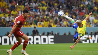 സെര്‍ബിയന്‍ പ്രതിരോധം തകര്‍ത്ത് റിച്ചാര്‍ലിസണ്‍, ഇരട്ടഗോള്‍; സാംബ ചുവടുകളോടെ വിജയമാഘോഷിച്ച് കാനറികള്‍