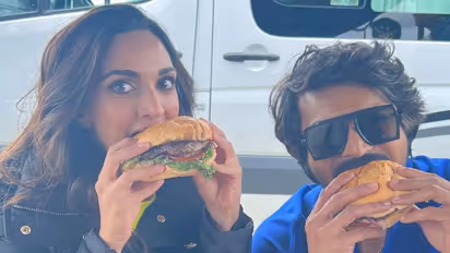 Kiara Advani, Ram Charan enjoy burgers during RC15 shoot in New Zealand