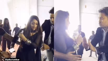 Dipika Kakar gets trolled for unnecessary attitude towards a fan who tried to help her from falling