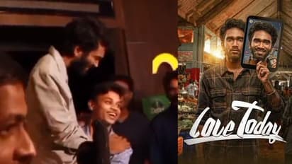 தெலுங்கில் ரிலீசான லவ் டுடே.. படம் பார்த்தபின் இயக்குனரை இடுப்பில் தூக்கிவைத்து கொண்டாடிய ரசிகர்- வைரல் வீடியோ