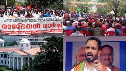 'രാജ്ഭവൻമാർച്ചിൽ പങ്കെടുത്ത സര്ക്കാര് ജീവനക്കാര്ക്കെതിരെ നടപടിക്ക് ജീവന് വച്ചതില് സന്തോഷം' കെസുരേന്ദ്രന്