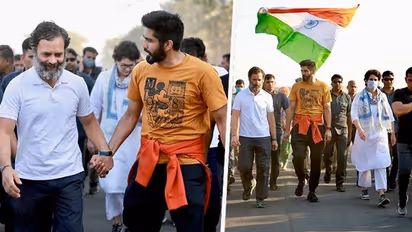 Bharat Jodo Yatra: Olympic boxer Vijender Singh joins Rahul Gandhi's political campaign