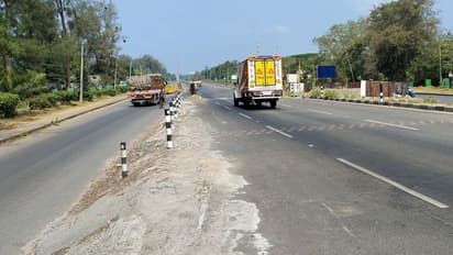 Uttara Kannada : ಹಂಫ್ಸ್‌ ರಹಿತ ಸರ್ವಿಸ್‌ ರಸ್ತೆ: ಅಪಘಾತ ಸಂಖ್ಯೆ ಹೆಚ್ಚಳ 