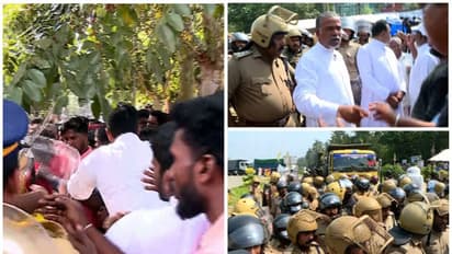 വിഴിഞ്ഞം തുറമുഖ നിര്‍മ്മാണം ഇന്ന് വീണ്ടും തുടങ്ങാൻ അദാനി, സ്ഥലത്ത് സംഘ‍ർ‍ഷാവസ്ഥ, വൻ പൊലീസ് സന്നാഹം