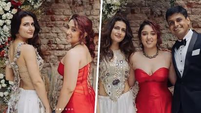 Fatima Sana Shaikh shares unseen photos from Ira Khan-Nupur Shikhare engagement; See post