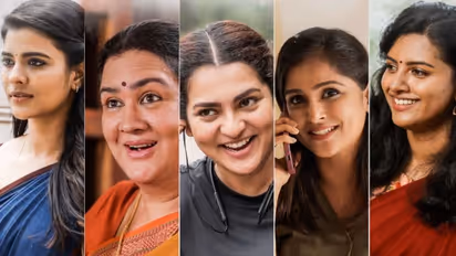 പാര്വതിയും ഐശ്വര്യ രാജേഷും, അഞ്ച് സ്ത്രീകളുടെ കഥയുമായി 'ഹെര്'- ഫസ്റ്റ് ലുക്ക്