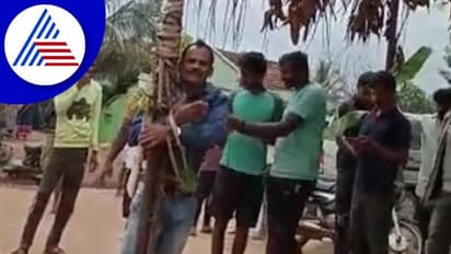 Chikkamagaluru: ಕ್ಯಾಬ್ ಚಾಲಕನಿಂದ ವಿದ್ಯಾರ್ಥಿನಿಯರ ಜೊತೆ ಅಸಭ್ಯ ವರ್ತನೆ: ಕಂಬಕ್ಕೆ ಕಟ್ಟಿ ಥಳಿತ