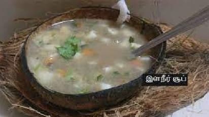 உடற்சூட்டை தணிக்க "இளநீர் சூப்" செய்வோம் வாங்க!