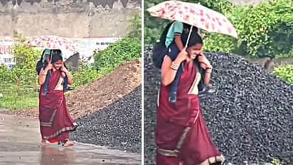 'ഒരുപാട് സ്നേഹവും സന്തോഷവും മനസില്‍ നിറയ്ക്കുന്ന രംഗം'; വീഡിയോ വൈറലാകുന്നു