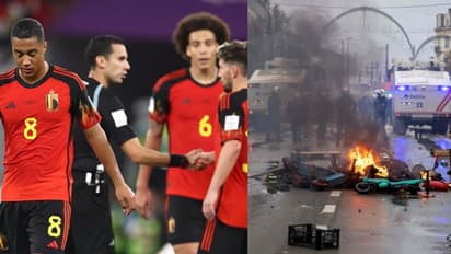 മൊറോക്കോയ്ക്ക് മുന്നില് അടിപതറി രാജ്യം; ബെല്ജിയത്തില് കലാപമുണ്ടാക്കി ഫുട്ബോള് ആരാധകര്