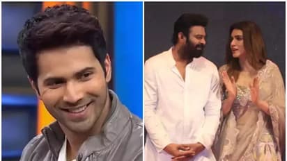 Is Kriti Sanon dating Prabhas? Did Varun Dhawan confirm their relationship in public? Watch THIS