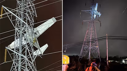 Maryland plane crash: ವಿದ್ಯುತ್ ತಂತಿಗೆ ಸಿಕ್ಕಿಬಿದ್ದ ವಿಮಾನ: 6 ಗಂಟೆಗೂ ಹೆಚ್ಚು ಕಾಲ ವಿದ್ಯುತ್ ಕಡಿತ..!