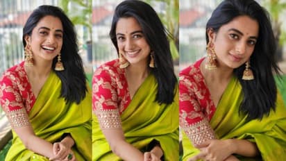 ഗ്രീന്‍ സാരിയില്‍ സുന്ദരിയായി നമിത പ്രമോദ്; ചിത്രങ്ങള്‍ വൈറല്‍