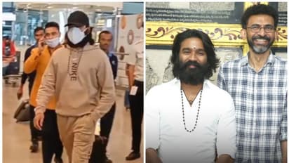 மாஸ்டர் பிளானுடன் திடீர் என ஹைதராபாத் விசிட் அடித்த தனுஷ்..! ஏன் தெரியுமா? வைரலாகும் ஏர்போர்ட் வீடியோ..