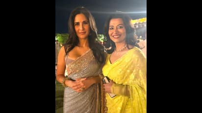 ಮದುವೆ ಸಮಾರಂಭದಲ್ಲಿ ಕತ್ರಿನಾ ಮಿಂಚಿಂಗ್‌: ಫೋಟೋ ವೈರಲ್‌