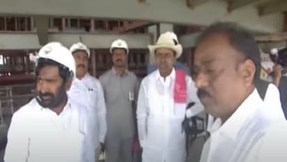 నల్గొండ జిల్లాలో కేసీఆర్ పర్యటన.. యాదాద్రి థర్మల్ పవర్ ప్లాంట్ పనుల పురోగతి పరిశీలన..