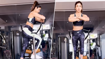 Monday Motivation: Shilpa Shetty hits the gym after recovering from her leg injury- WATCH VIDEO