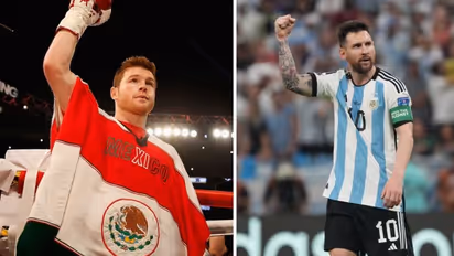 Canelo Alvarez trolled for threatening Argentina's Messi over 'kicking' of Mexico jersey after World Cup win