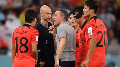 'Worst referee ever': Fans blast Anthony Taylor for shocker in South Korea's World Cup 2022 loss to Ghana