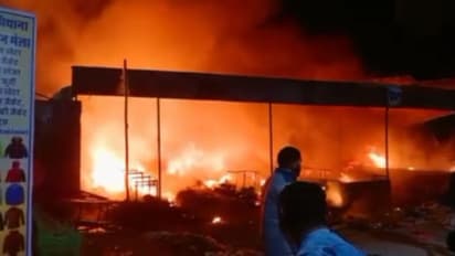 राजस्थान के बड़े वुलन मार्केट में हुआ दिल दहलाने वाला हादसा, जिंदा जल गया व्यापारी, कई झुलसे, करोड़ो का माल जला