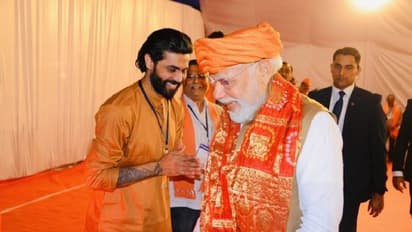 Gujarat Elections 2022 ಪತ್ನಿ ರಿವಾಬ ಪರ ಪ್ರಚಾರ ಆರಂಭಿಸಿದ ರವೀಂದ್ರ ಜಡೇಜಾ; ಮೋದಿ ಭೇಟಿ ಮಾಡಿದ ತಾರಾ ಕ್ರಿಕೆಟಿಗ!