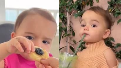 'എന്ത് കൊടുത്താലും കഴിക്കുന്ന കുഞ്ഞ്!'; 'ക്യൂട്ട്' വീഡിയോ വൈറലാകുന്നു