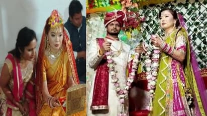 जापानी मैडम को हुआ बस्ती के इंजीनियर से प्यार, हिंदू रीति-रिवाजों से हुई शादी
