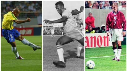 ചലനമറ്റ പന്തിനെ പ്രണയിച്ചവര്‍; ബെക്കാമും കാര്‍ലോസും മുതല്‍ സിആര്‍ 7 വരെ, ലോകകപ്പിലെ ഫ്രീകിക്കിന്‍റെ ചാരുത