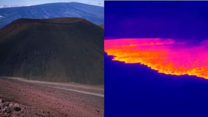 4 ദശാബ്ദത്തിനിടയില്‍ ആദ്യം; ലോകത്തിലെ ഏറ്റവും വലിയ സജീവ അഗ്നിപര്‍വ്വതം തീ തുപ്പി തുടങ്ങി